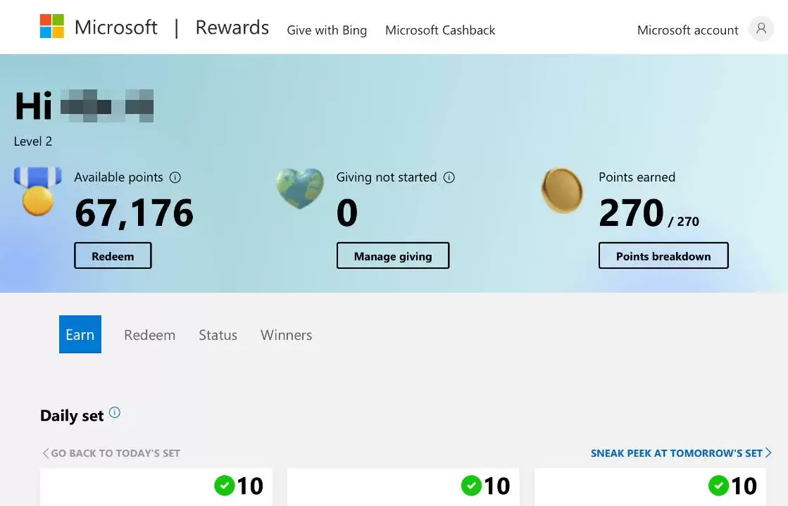 How to Earn Microsoft Rewards Points Quickly in 2024